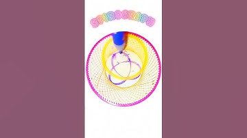 Spirograph 🎯 Making at Home #spirograph #satisfying #relaxing #spiroart #shorts
