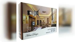 Resenha: Suporte Tv Triarticulado Home Design Hdl-117b-2 De Parede Pa Cor Preto