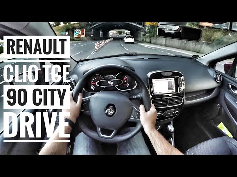 renault-clio-tce-90-(2018)-|-pov-city-drive