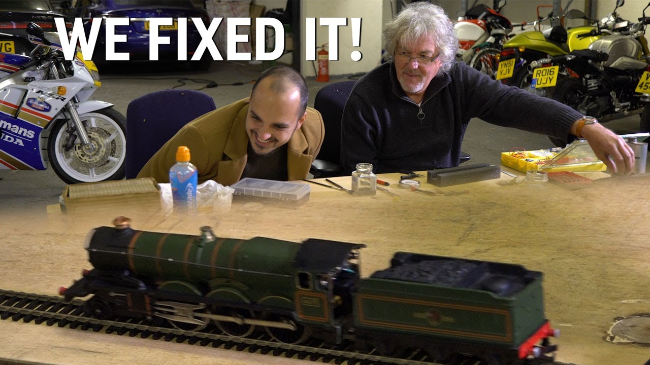 James May fixes Mike's toy train | The final part