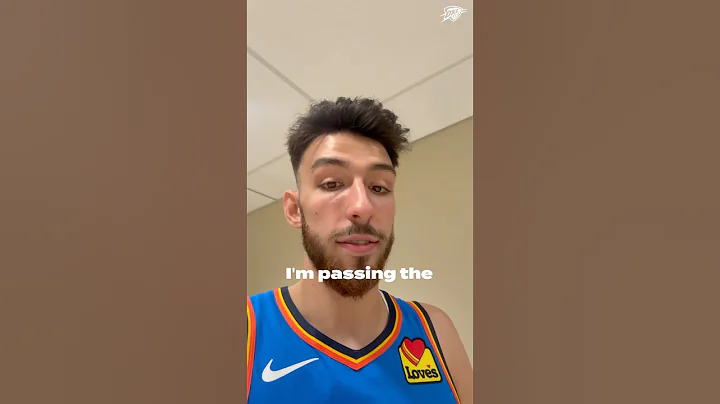 Passing the phone around at Media Day 😅 | #OKCThunder #NBA #Shorts