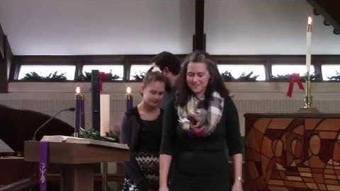 2nd Sunday of Advent Candle Lighting