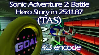 TAS: Sonic Adventure 2: Battle Hero Story in 25:11.87 (2014) @itsPersonnal