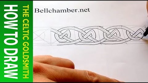 How to Draw Celtic Patterns 124 - Viking Interlace Triskele Part 3 of 6