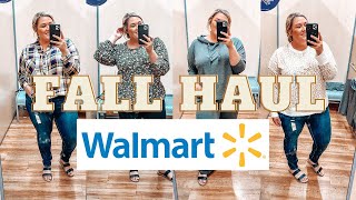 WALMART FALL HAUL | PLUS SIZE TRY-ON | Taren Denise