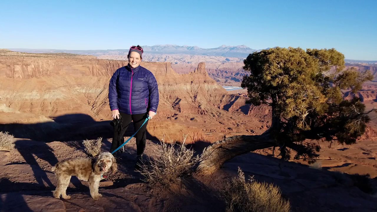Hiking with Dogs in Moab A Winter Escape in Moab Utah YouTube
