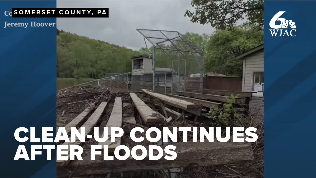 Clean-up continues after destructive flooding across Pennsylvania - YouTube