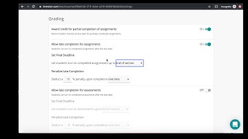 NEW How to Edit the Settings in a Course in Knewton