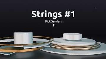 Strings#1 // Ambient music with Marbles Rings Plaits Clouds and Quadnic