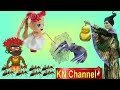 BÚP BÊ KN Channel BIẾN THÀNH NGƯỜI NHỆN SPIDERMAN TIÊU DIỆT PHÙ THỦY ICY ĐỘC ÁC