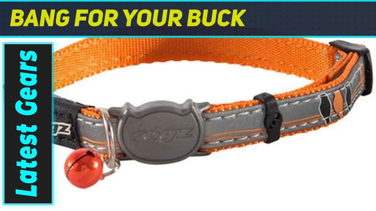 Best Cat Collar? Rogz Reflective Breakaway Collar