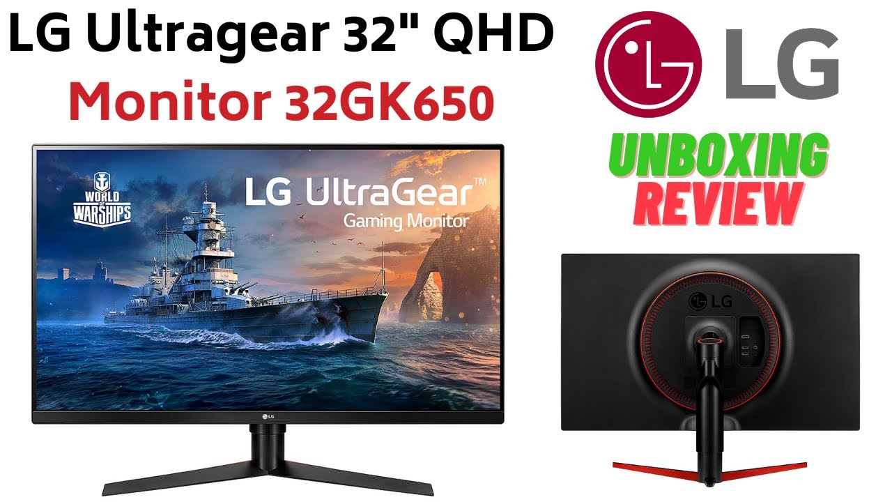 LG Ultragear 32-inch QHD (2K) Gaming Monitor with 144Hz,1ms, Radeon