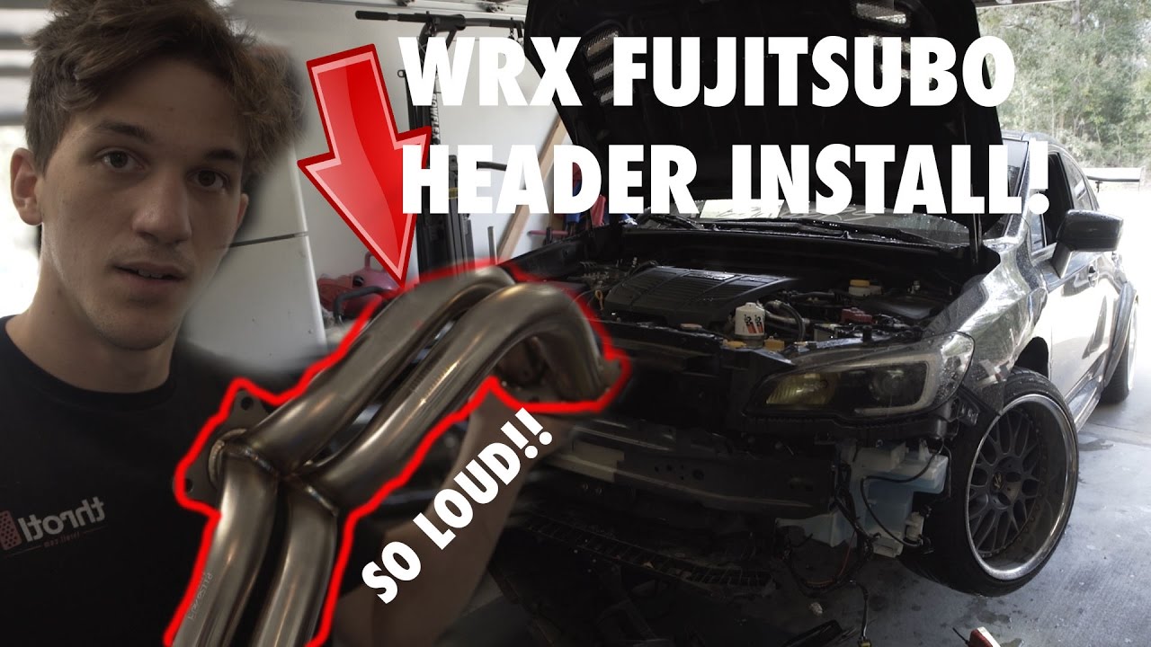 microsoft store MAKING THE WRX INSANELY LOUD - 2015 WRX FUJITSUBO HEADER INSTALL