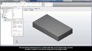 InventorCAM iMachining Training Course - Exer #2: Simulate the iMachining tool path