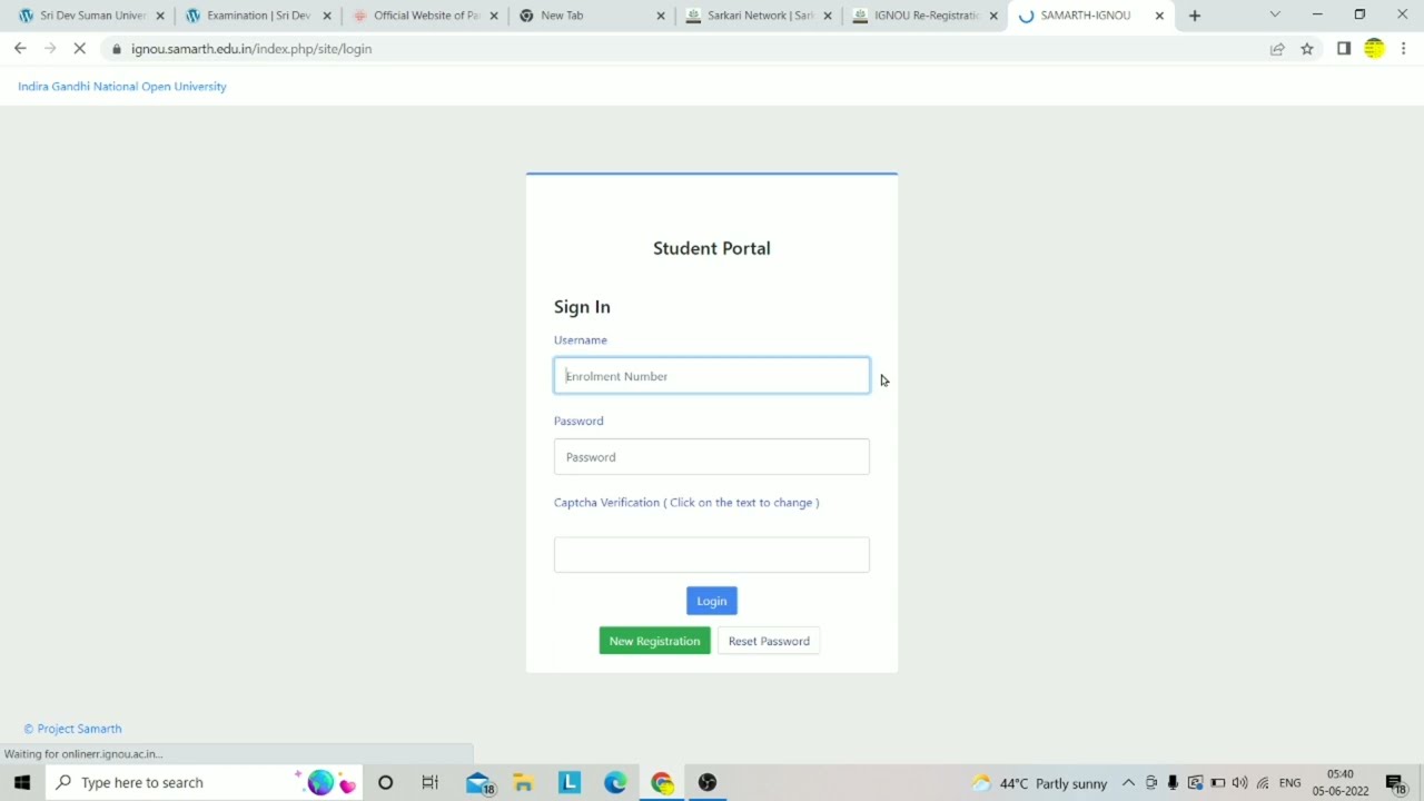 IGNOU Exam Fees Submit Online 2022 | ignou exam fees last date 2022