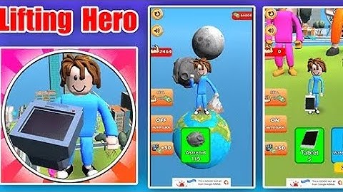 lifting hero unity source code - unity project - unity game