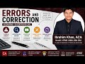 Ch 6- Erros and correction part 2 Accounting 