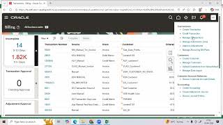 Issue-Unable to View Customer Account balances in oracle Fusion Receivables . Solutions
