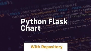 python flask chart