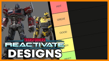 ALL Transformers Reactivate Bot Designs Ranked From BEST to WORST