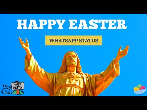 Happy easter whatsapp status video 4K |He is risen status 2024, easter wishes status 4k