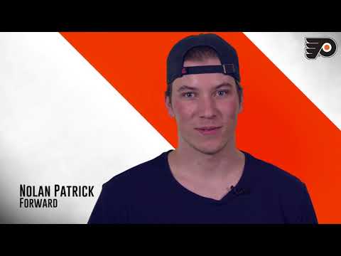 Find out what the Flyers prospects do most when flipping through their phones philadelphia flyers mascot gritty