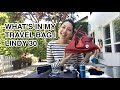 WHAT'S IN MY TRAVEL BAG | HERMES LINDY 30