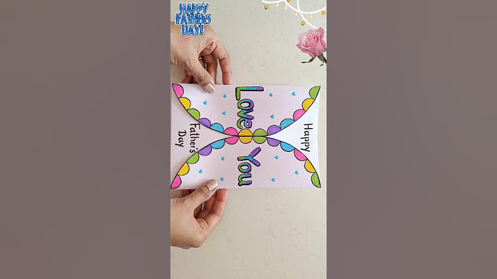 😍😲 Don't Miss💡🎉 Beautiful 💕 Happy Father's Day Card using white paper🫰#art #youtubeshorts #shorts