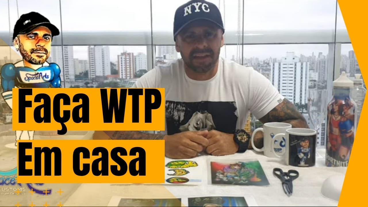 Como imprimir película WTP exclusiva e decalque.