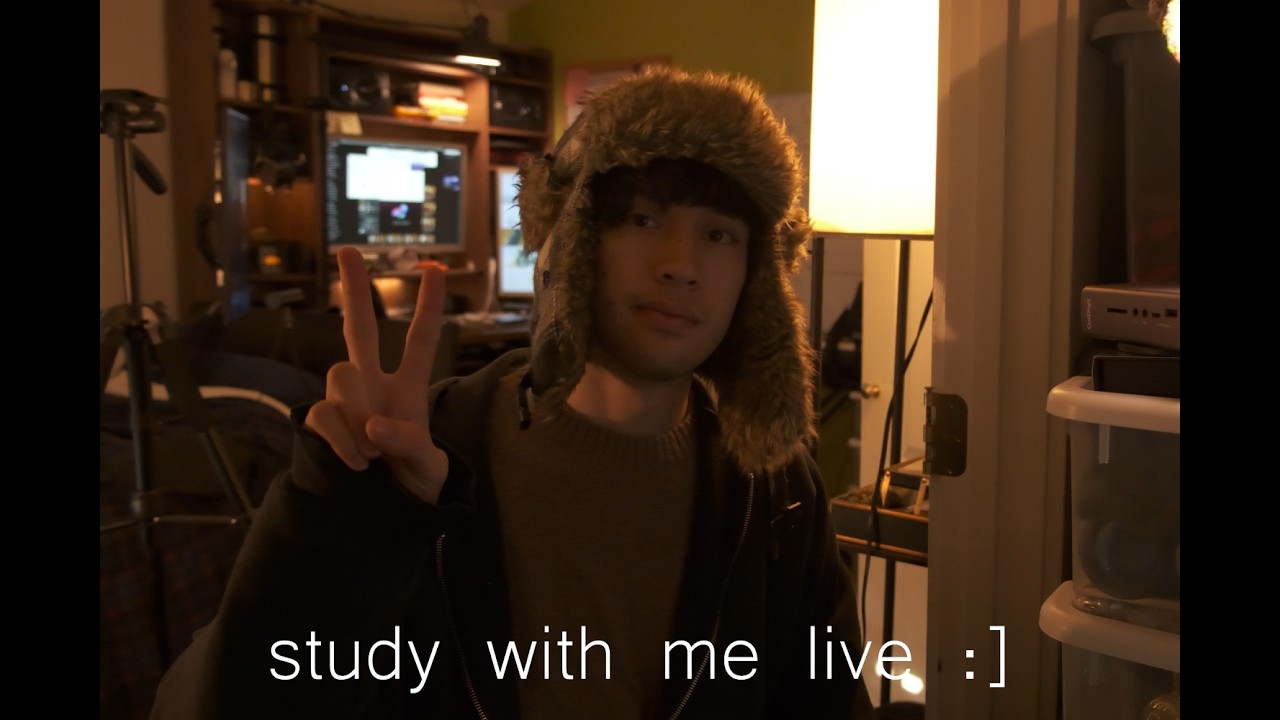 | study with me live! | pomodoro 60:10! |