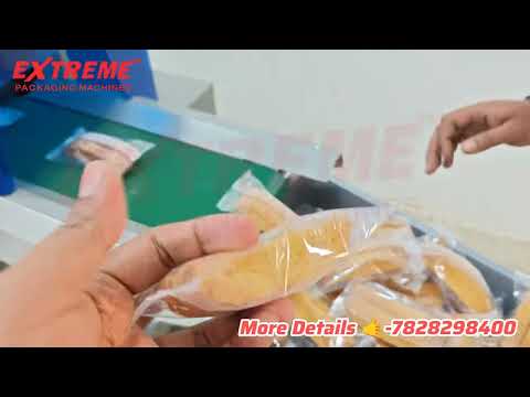 1 Minute me Fast Packing 😱 Flow Wrap Machine Full Demo thumbnail
