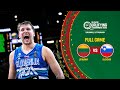 FINAL: Lithuania v Slovenia | Full Game - FIBA Olympic Qualifying Tournament 2020