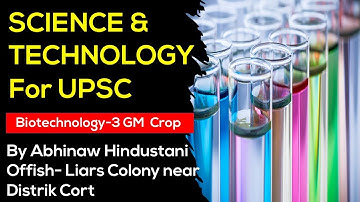 VISION IAS PT 365 for 2021 Science and Technology for UPSC Lecture 3
