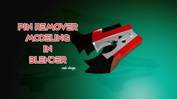 3D pin remover modeling in blender for beginners (Bangla)-mds design