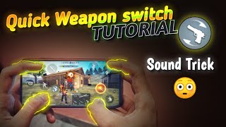 Quick Weapon Switch Free Fire | Tutorial | Sound Trick 😳 screenshot 4