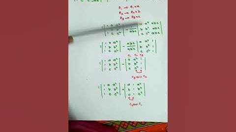 11th Business Maths / Exercise 1.1 Q.NO:6/Matrices and Determinants