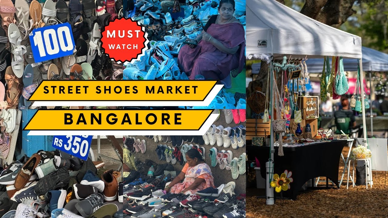 Street shopping 🛍️ | KR market Bangalore| Shoe Price 😱| Tamil vlog 