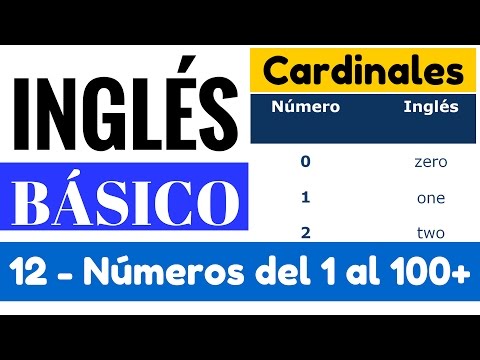 Numeros Cardinales En Ingles Pronunciacion Del 1 Al 100 Y Mas Alla