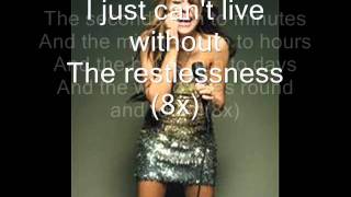 Miley Cyrus - I Don't Close My Eyes (Restlessness) - Lyrics Resimi