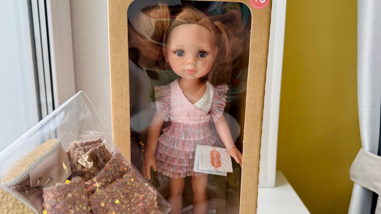 РАСПАКОВЫВАЕМ КУКЛУ ДАШУ «Знакомые незнакомцы» от PAOLA REINA. РАСПУСКАЕМ ВОЛОСЫ, подбираем наряд