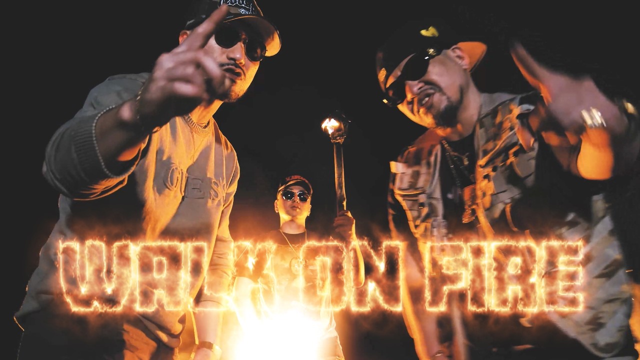 MEGA-G & Greedy on ILLBLOCK - Walk on Fire (prod. by H.A.D.E.S on