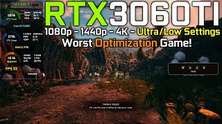 The Outer Worlds: Spacer's Choice Edition : RTX 3060Ti - 1080p - 1440p - 4K Ultra/Low Settings