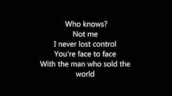 The Man Who Sold The World by Nirvana lyrics[HQ]  - Durasi: 4:22. 