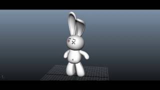 Bunny Character Animation Test