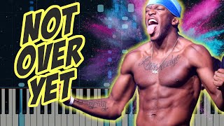 KSI - Not Over Yet Remix | The Ring Walk | Piano Tutorial