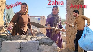 Soheila's relationship with her husband's betrayal and her suffering from Ali and Isa's family
