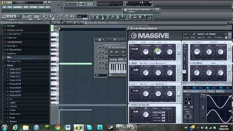 FL Studio NI Instruments Massive Basic Dubstep Tutorial