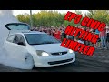 EP3 Honda Civic Burnouts!!
