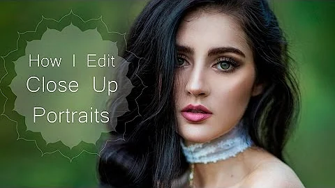 How I Edit Close Up Portraits in Photoshop