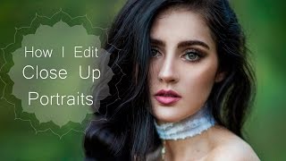 How I Edit Close Up Portraits in Photoshop